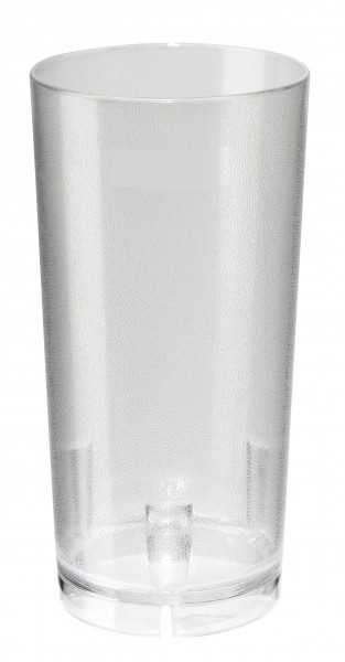 Mehrwegbecher Konisch 0,3l genarbt / Frosted Look - Kunststoff